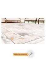 فرش ماشینی 1000 شانه طرح آلما - فرش نقره ای از شرکت فرش کهکشان