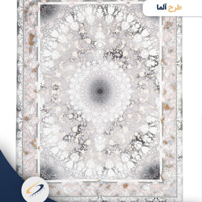 فرش 1000 شانه طرح آلما - فرش کهکشان