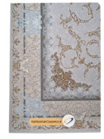 فرش ماشینی 1000 شانه نقره ای طرح آرمان - فرش کهکشان