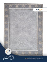 فرش طرح الیزه سیلور نقره ای 1000 شانه - فرش کهکشان