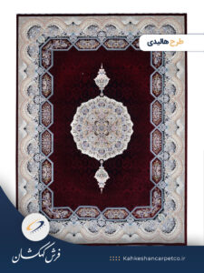 فرش 1200 شانه رنگی لاکی طرح هالیدی - فرش کهکشان