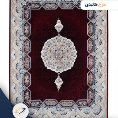 فرش 1200 شانه رنگی لاکی طرح هالیدی - فرش کهکشان