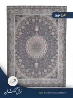 فرش سیلور 1000 شانه طرح نوروز - فرش کهکشان